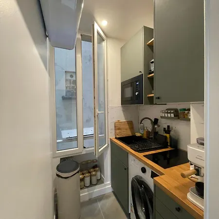 Apartamento Cozy 2-room Haussmann - Buttes Chaumont