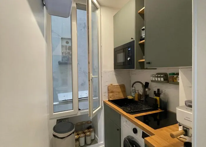 Apartamento Cozy 2-room Haussmann - Buttes Chaumont